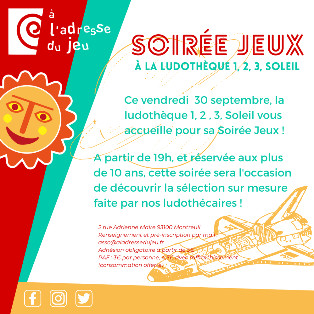 Soirée Jeux