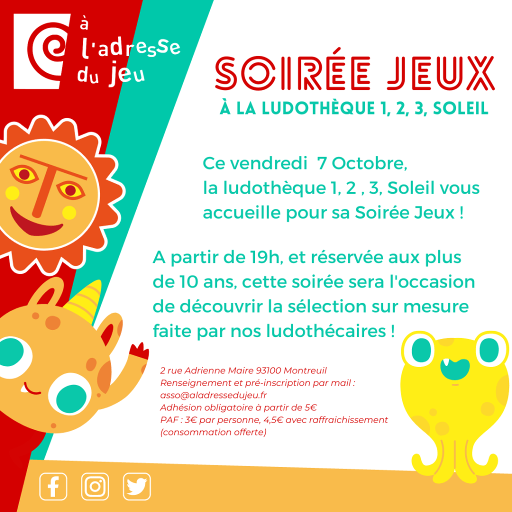 Soirée Jeux