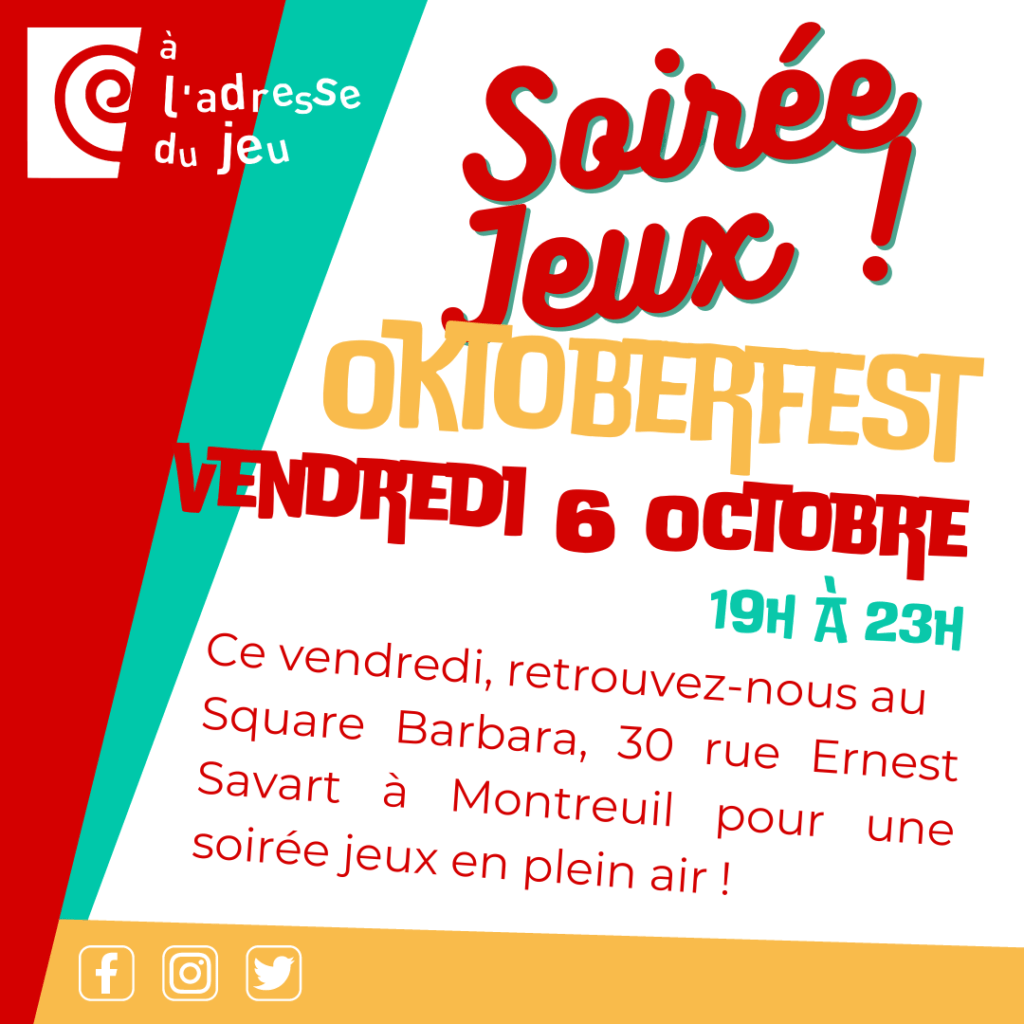 Soirée Jeux Oktoberfest 1